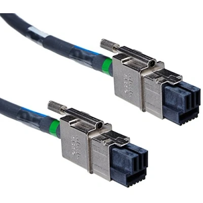 Imagen de Cisco 3750X Stack Cable de Red (2 x Stk, Macho/Macho, 0.3 Metros), Negro