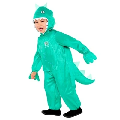 Imagen de amscan Disfraz Peppa Dino Jumpsuit 4 6 años Unisex Pig, Color Green, Regular (361 9907254_0194099010412)