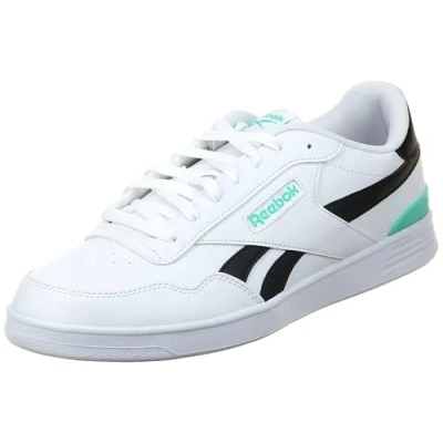 Imagen de Reebok Clip de Avance Corte, Zapatillas Unisex Adulto, Blanco Negro Teamteal, 43 EU