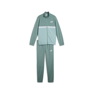 Imagen de PUMA Poly Colorblock Suit B, Trajes de punto Niños, Green Moon,