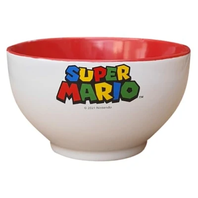 Imagen de CARTOON Cuenco de cerámica Super Mario 600 ml taza desayuno