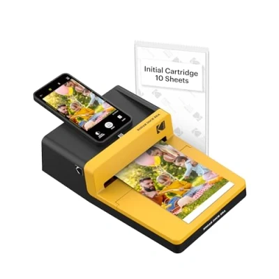 Imagen de KODAK Dock ERA Impresora de Fotos Instantánea (10x15cm) (Impresora + 10 Hojas)