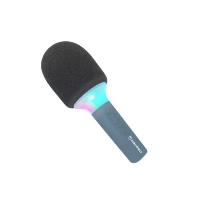 Imagen de Micrófono Inalámbrico Karaoke Azul Kidymic