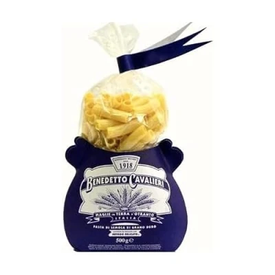 Imagen de Pastificio Benedetto Cavalieri Mezzi Rigatoni Pasta Artesanal 500g