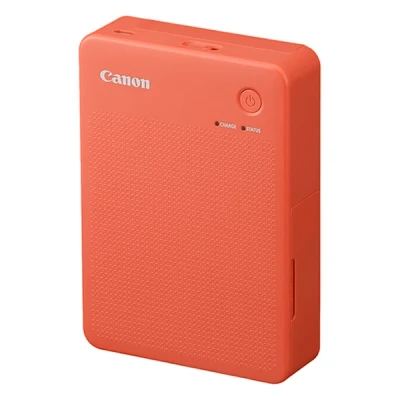 Imagen de Canon Impresora de Fotos portátil SELPHY QX20, para Imprimir por conexión Wi Fi Desde tu Dispositivo. Sublimación Tinta, 2 tamaños Impresiones con Dorso Autoadhesivo y Carga USB C Rojo