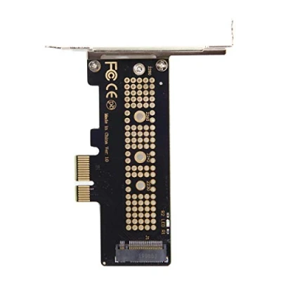 Imagen de Cablecc Perfil bajo PCI E 3.0 x4 Lane a M.2 NGFF M Key SSD Nvme AHCI Express Tarjeta Adaptadora