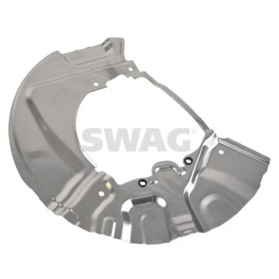 Imagen de SWAG 33 10 7034 Chapa Protectora de Disco Freno Eje delantero, izquierda BMW: 5 Berlina, Touring