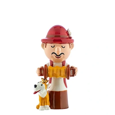 Imagen de Alessi Christmas Figure Happy Eternity Baby Accordionist AGJ01/9 by Massimo Giacon &amp; Marcello Jori