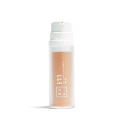 Imagen de 3INA MAKEUP The 3 in 1 Foundation 611 Base de Maquillaje Beige Claro con Subtono Neutro en Primer y Corrector SPF 15 Vitamina C Vegan Cruelty Free