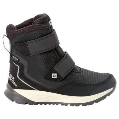 Imagen de Jack Wolfskin Polar Bear Texapore High Vc K, Botas para Nieve Unisex niños, Negro y Gris, 30 EU
