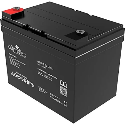 Imagen de Offgridtec 32 Ah 12 V AGM Solar Batería para aplicaciones cíclicas, 2 01 001480