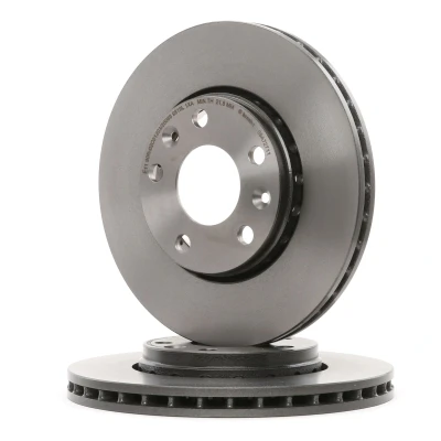 Imagen de BREMBO COATED DISC LINE 09.A727.11 Disco de freno 280 24 5 ventilación interna revestido altamente carbonizado con tornillos RENAULT: Megane CC