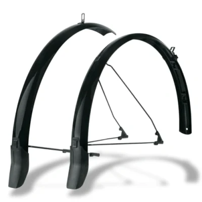 Imagen de SKS GERMANY BLUEMELS CABLE LINE 28″ 55 SET Juego de guardabarros para bicicleta, diseño sándwich, resistente y rígido a la flexión, sistema gestión cables, canal