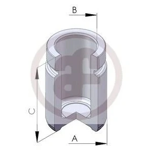Imagen de AUTOFREN SEINSA D02588 Émbolo, pinza del freno 44 PERROT / WABCO