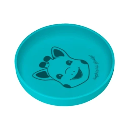 Imagen de Sophie la Jirafa Plato de silicona para lavavajillas y microondas