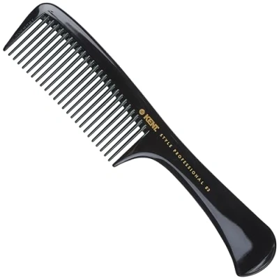 Imagen de Kent Peine de peluquería con mango grande antiestático 220 mm