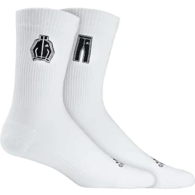 Imagen de adidas Track Suit Embroidered, Socks Unisex adulto, Blanco (White/Black), 34 36 EU