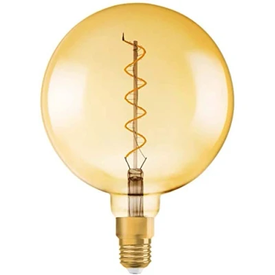 Imagen de Osram Vintage 1906 Led Globe Bombilla 220 240v 2000k e27 300 Lumen 15.000 Horas 5w Equivale a 28w, 1 Stück (1er Pack)