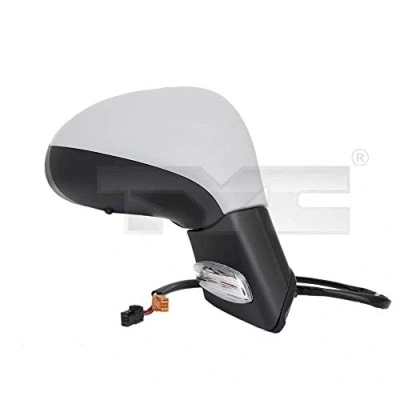 Imagen de Espejo retrovisor Tyc 326 0088 izquierda imprimado para ajuste elect. espejo, convexo, calefactable PEUGEOT: 207 Hatchback, SW, CC