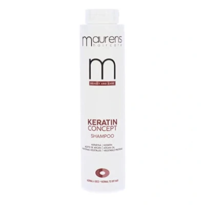Imagen de Maurens, Champú Reparador Keratin Concept, con Keratina, Aceite de Argán y proteínas Vegetales. Cabello saludable un brillo natural. Cabellos normales a secos. 400 ml