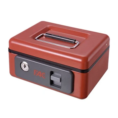 Imagen de FAC 25002 Caja de caudales con pulsador, número 1, color rojo