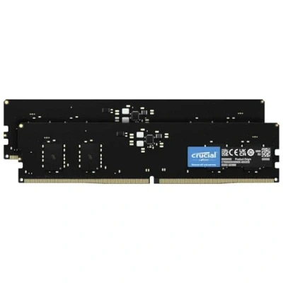 Imagen de Crucial 16GB Kit (2x8GB) DDR5 5600MHz (o 5200MHz o 4800MHz) Memoria de Escritorio CT2K8G56C46U5