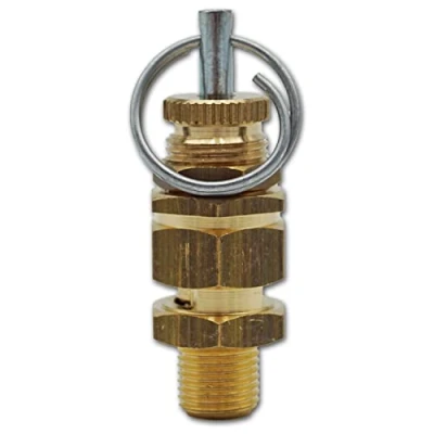 Imagen de válvula de seguridad ajustable 1/8&quot; 0 2 bar (no probada por componentes), alivio aire comprimido