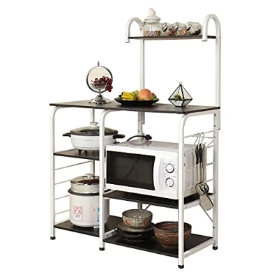 Imagen de soges Estante de cocina horno microondas, Multi función Utensilios Estantes almacenamiento