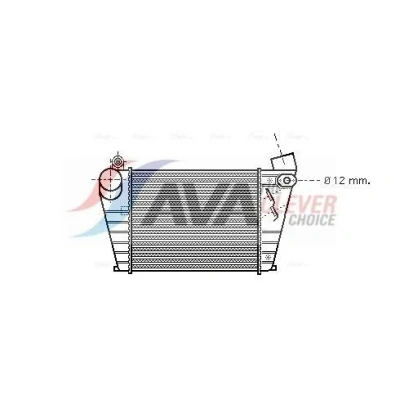 Imagen de PRASCO VNA4200 Intercooler VOLKSWAGEN: Golf 4, 4 Variant, Bora Berlina, SEAT: Leon I Hatchback, Toledo 2 Limousine, AUDI: A3 Hatchback