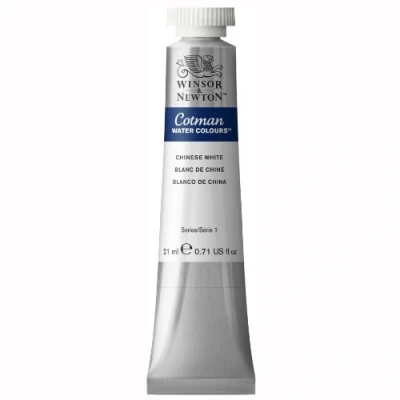 Imagen de Winsor &amp; Newton Cotman Tubo Acuarela, 21 ml, Blanco Chino
