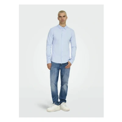 Imagen de Only &amp; Sons Robin Camisa, Hombre, Talla: Large, Cashmere blue