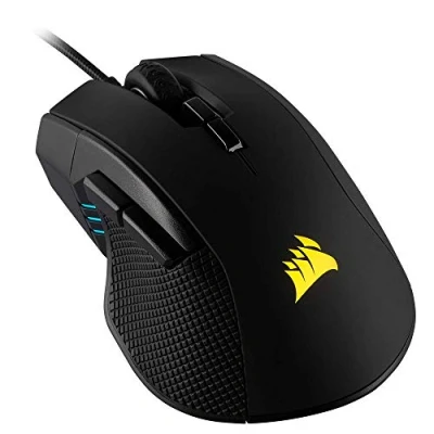 Imagen de Ratón gaming Corsair Ironclaw RGB, 18000DPI, 7 botones programables, Negro