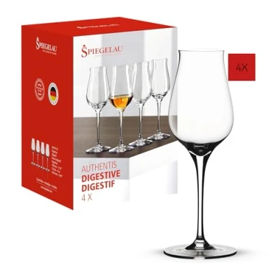 Imagen de Spiegelau &amp; Nachtmann Copa de Vino, Digestifglas, 4 Unidad (Paquete 1),