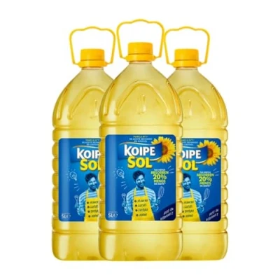 Imagen de Aceite de Cocina Koipe Sol Girasol Alto Oleico Garrafa 5 L (Caja 3 L)