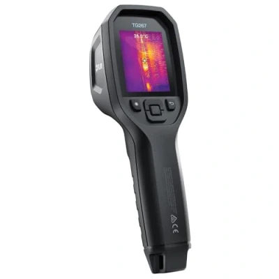 Imagen de FLIR TG267 Thermal Imaging Camera with Bullseye Laser: Commercial Grade Infrared for Building Inspection, HVAC and Electrical