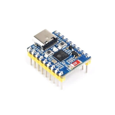 Imagen de ESP32 C6 Microcontroller WiFi 6 Mini Development Board with Pre soldered Header C6FH4 Module 32 bit RISC V Processor, 6+Bluetooth 5+Bluetooth Mesh,Compatible ESP IDF, Arduino