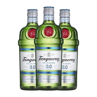 Imagen de Ginebra Tanqueray 0.0 Sin alcohol 70 cl (Caja de 3 Botellas cl)
