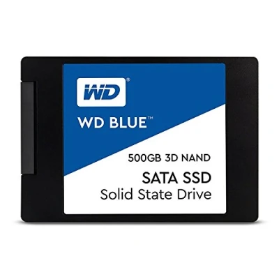 Imagen de Western Digital WDS500G2B0A WD Blue 3D NAND Internal SSD 2.5 Inch SATA, 500 GB