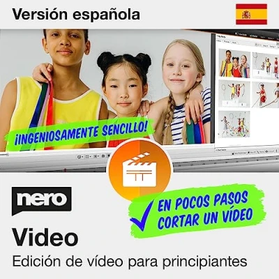 Imagen de Nero programa de edición vídeo para principiantes video licencia ilimitada 1 PC Windows 11 / 10 8 7