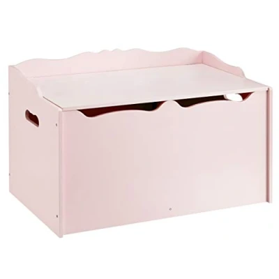 Imagen de Amazon Basics Caja de juguetes madera, color rosa 76.2 cm x 40.64 46.99