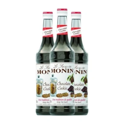 Imagen de Schnapp MoninCocktail Sirope Chocolate Cookie 70 cl (Caja de 3 Botellas cl)