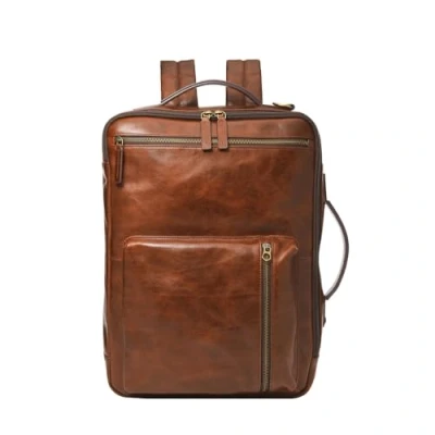 Imagen de Fossil Buckner, Mochila Hombres, marrón, 30.5 cm L x 7.6 W 41.9 H