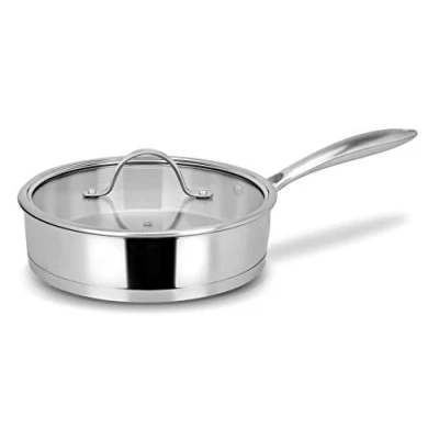 Imagen de Sitram Sauteuse inoxidable charleston ø 24cm . altura 5.5 cm 711608