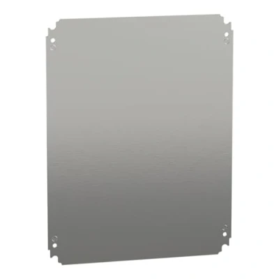 Imagen de Schneider Electric NSYMM54 Placa de Montaje Ciega, Al 500 x An 400 mm en Chapa Acero Galvanizado