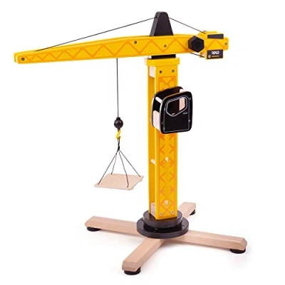 Imagen de Bigjigs Tower Crane Juegos de construcción, Multicolor (T0411)