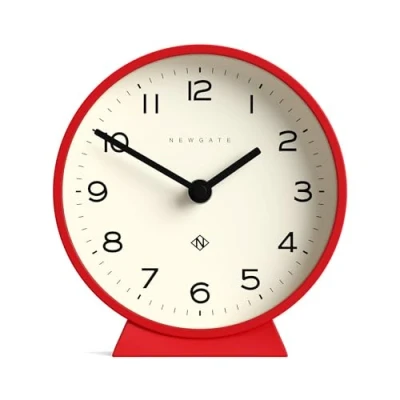 Imagen de NEWGATE® M Mantel Silent Sweep Relojes de repisa &#039;No Tick&#039; Un Moderno Reloj Chimenea pequeño para Sala Estar Oficina Escritorio