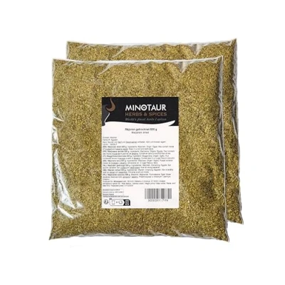 Imagen de Minotaur Spices Mejorana 2 x 500 g (1 Kg) Seca y frotada