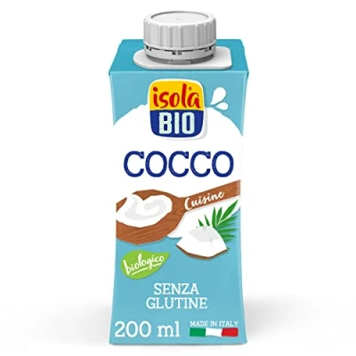 Imagen de Isola Bio Org Coconut Cream for Cooking 200 ML (order 24 trade outer)
