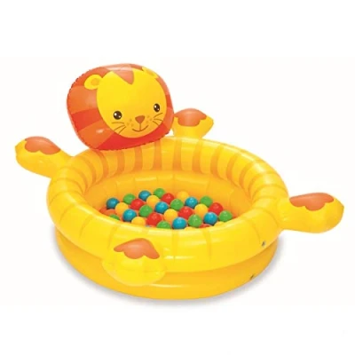 Imagen de Bestway 52261 Piscina de Bolas Hinchable Infantil León con 50 Colores 111x98x61.5 cm