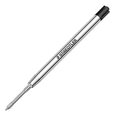 Imagen de STAEDTLER 458 F 9. Recambio para bolígrafos con tinta de color negro.